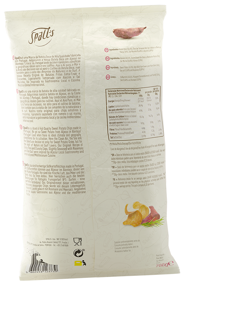 Spall's - Embalagem 200g - Verso